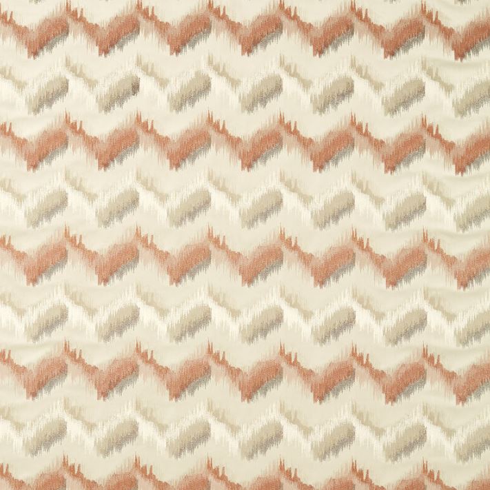 Clarke & Clarke Vivido Sagoma Blush/Natural Fabric