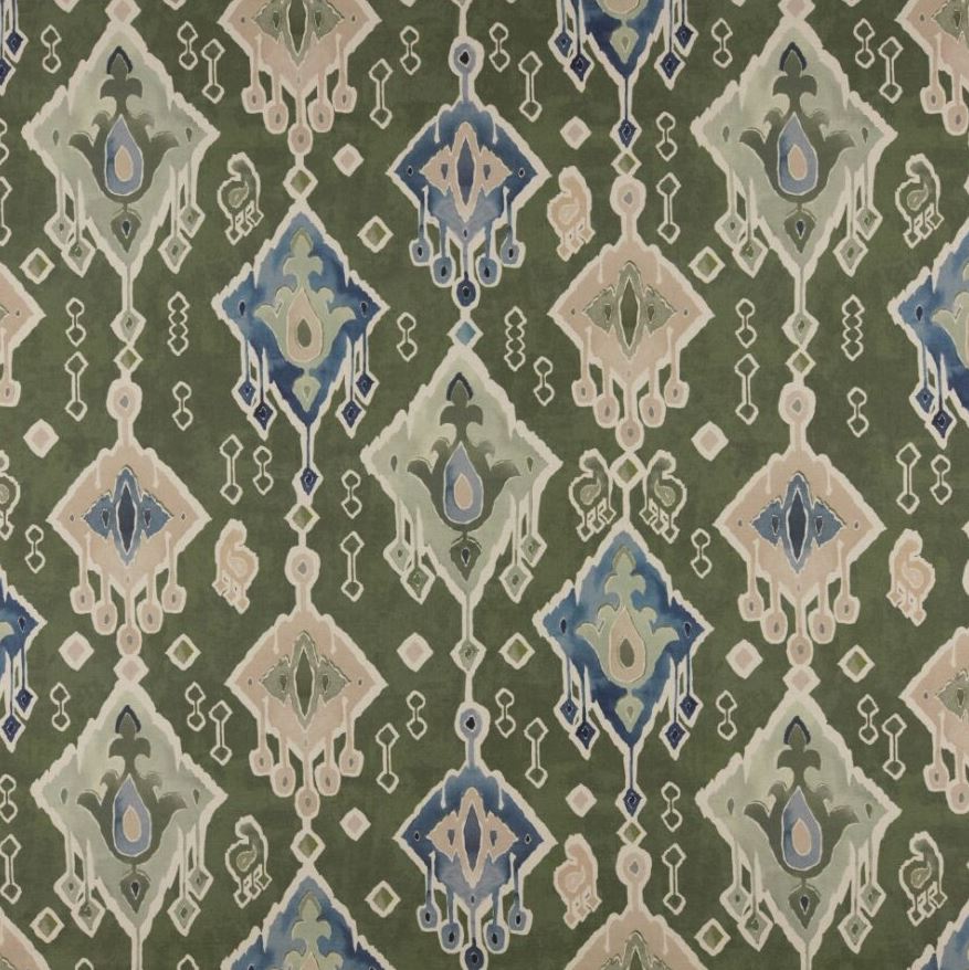 Ashley Wilde Palma Agulla Olive Fabric