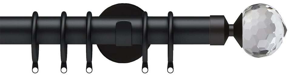 Speedy Poles Apart 28mm Pole Cylinder Black Bella