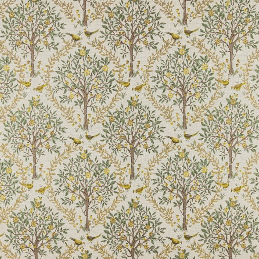 Ashley Wilde Sherwood Bedgebury Lemon Fabric
