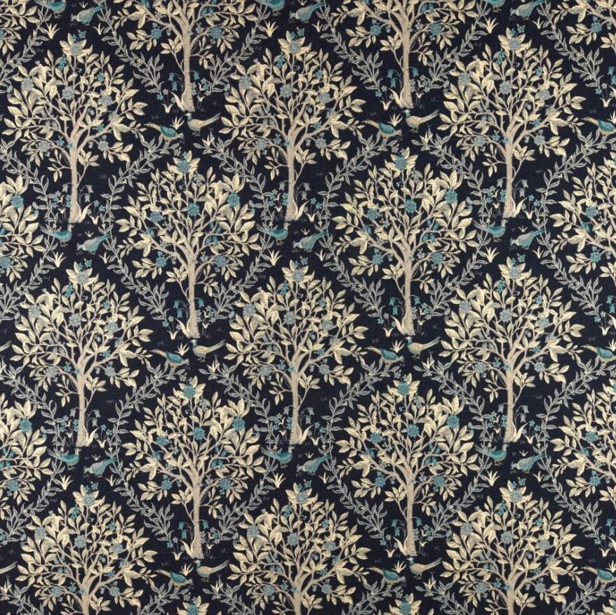 Ashley Wilde Sherwood Bedgebury Ink Fabric