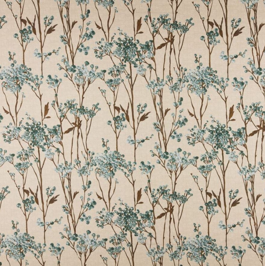 Ashley Wilde Sherwood Hawthorn Kingfisher Fabric