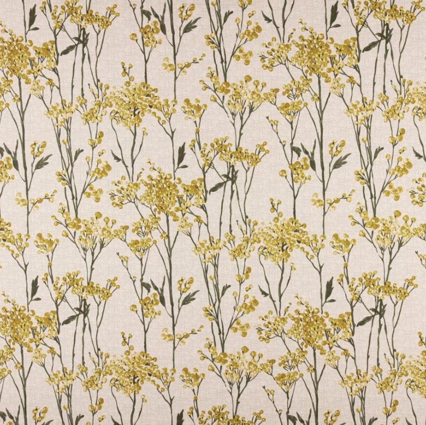 Ashley Wilde Sherwood Hawthorn Maize Fabric