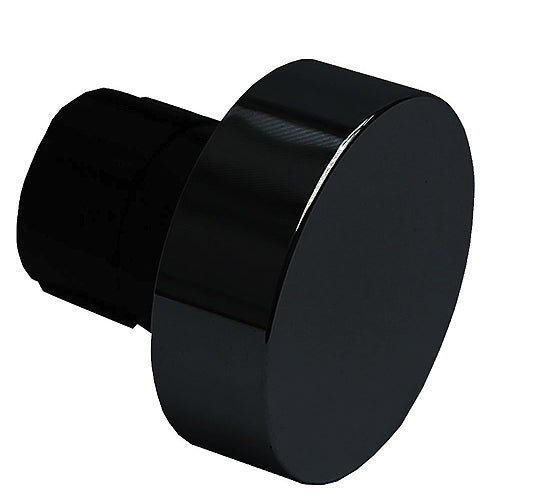 Speedy Poles Apart 28mm Finials only Black Eton