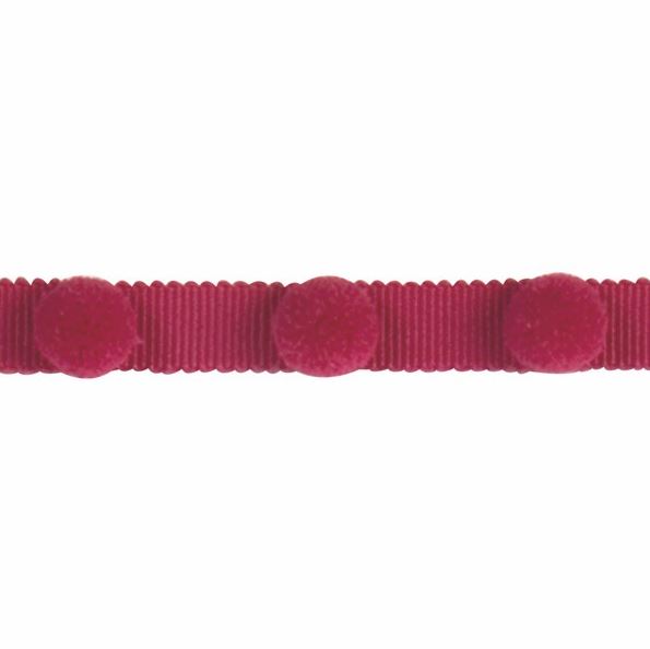 JLS Berry Pom Pom Braid Trimming 93720/105