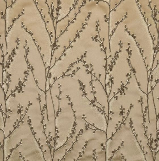 Chatham Glyn Enchanted Everglade Feather Grey Fabric