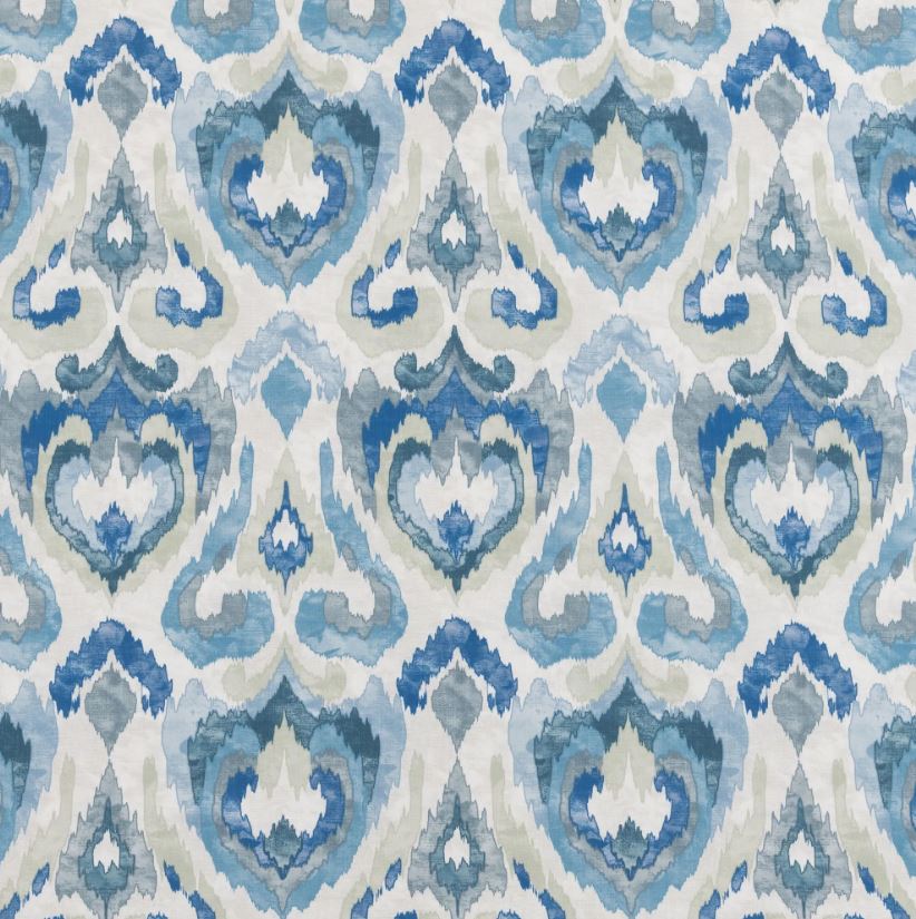 Beaumont Textiles Papyrus Aswan Sapphire Fabric