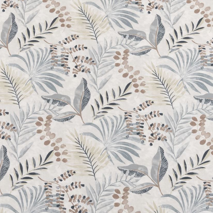 Beaumont Textiles Papyrus Henna Slate Fabric