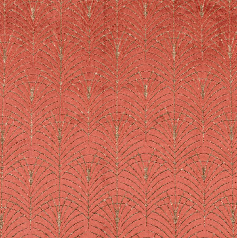 Beaumont Textiles Papyrus Luxor Amber Fabric