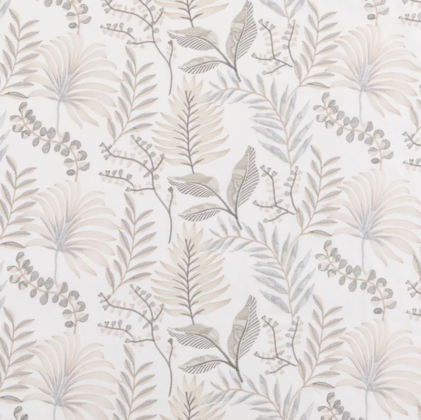 Beaumont Textiles Papyrus Mimosa Slate Fabric