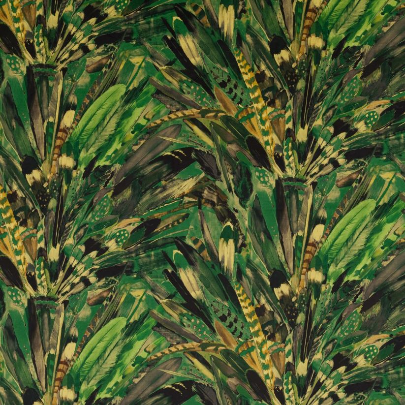 Beaumont Textiles Tribal Batanta Verde Fabric
