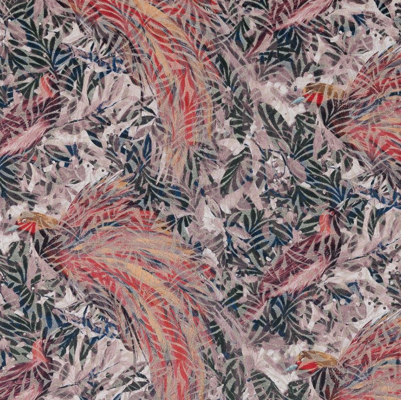 Beaumont Textiles Tribal Raggiana Spice Fabric