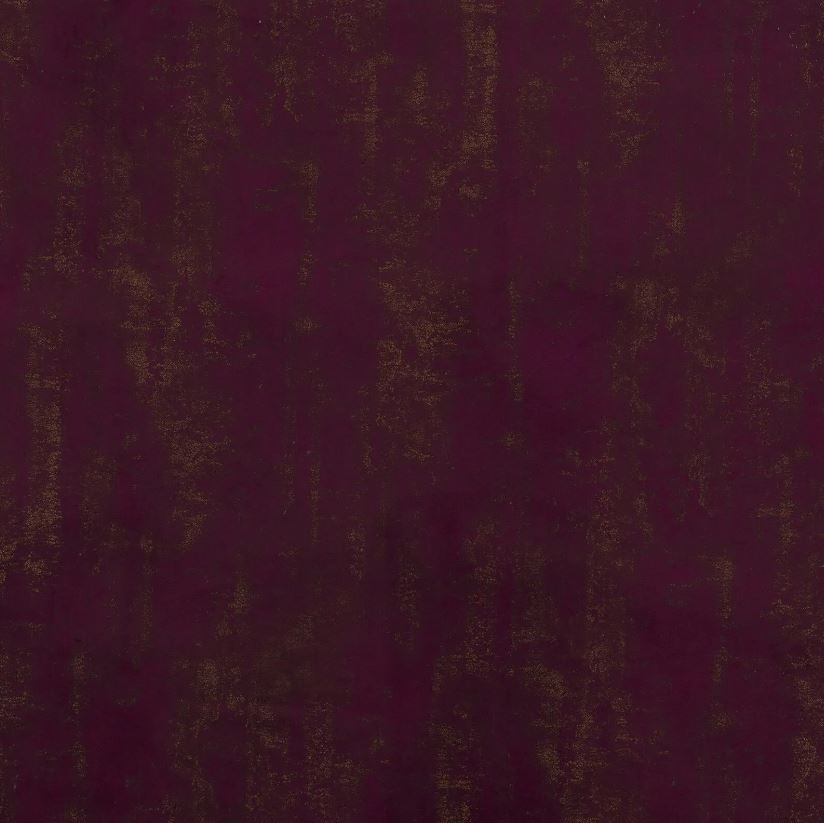 Beaumont Textiles Tribal Tapini Aubergine Fabric