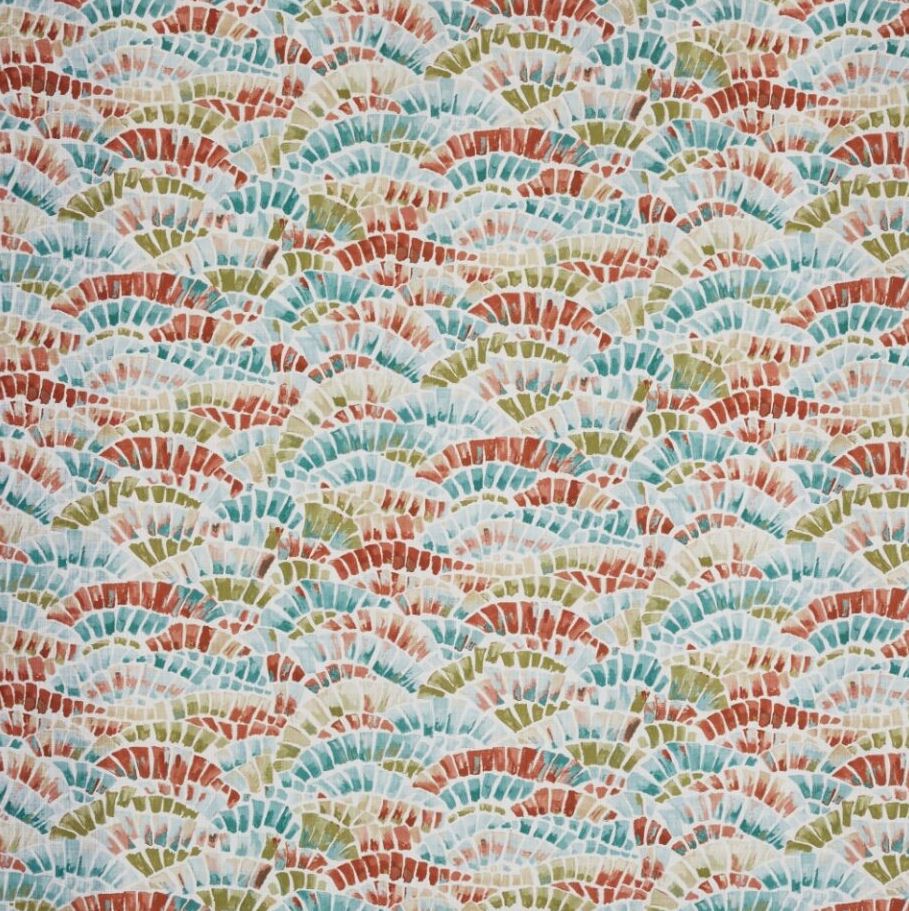 Prestigious Textiles Milan Gabriela Papaya Fabric
