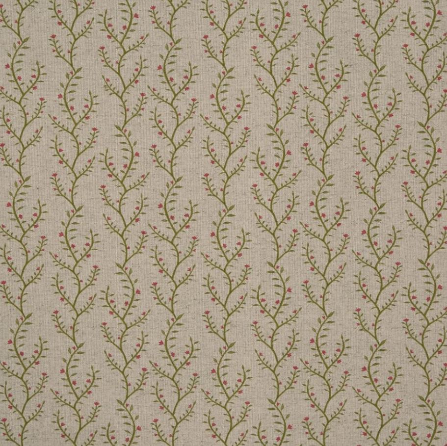 Prestigious Textiles Greenhouse Boughton Poppy Fabric