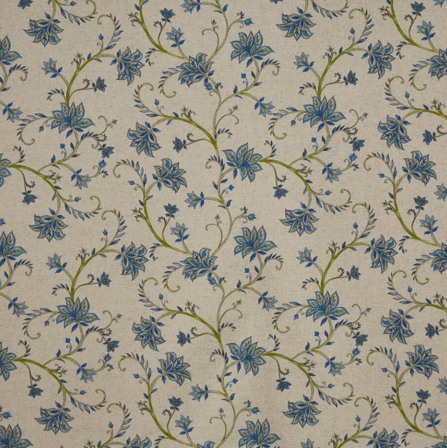 Prestigious Textiles Greenhouse Kentwell Cornflower Fabric