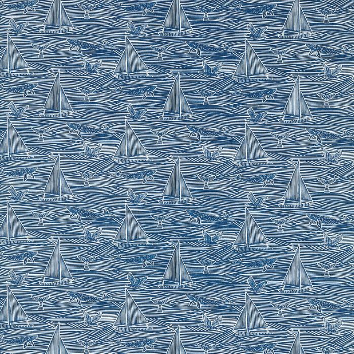 Studio G Marina Fin Navy Fabric