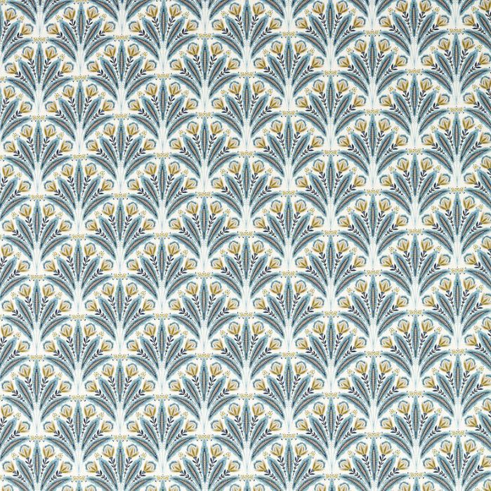 Clarke & Clarke Secret Garden Attingham Denim Fabric