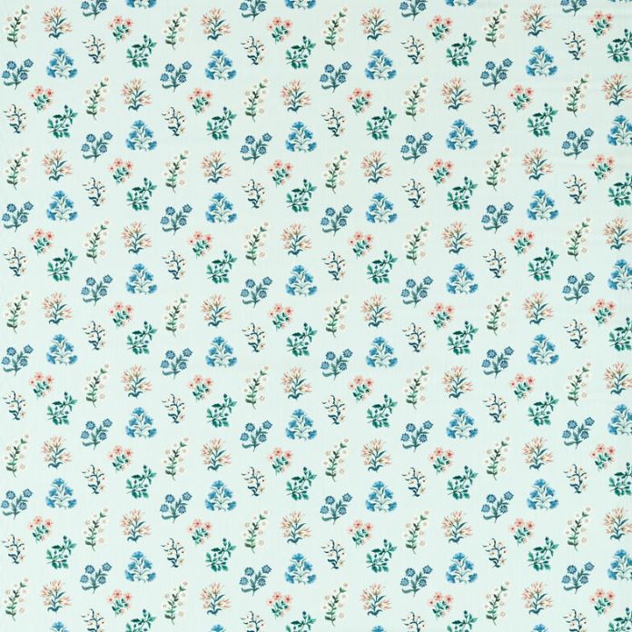 Clarke & Clarke Secret Garden Leiden Seaglass Fabric