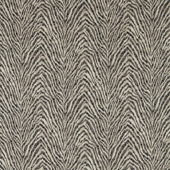 Clarke & Clarke Breegan Jane Manda Noir/Linen Fabric