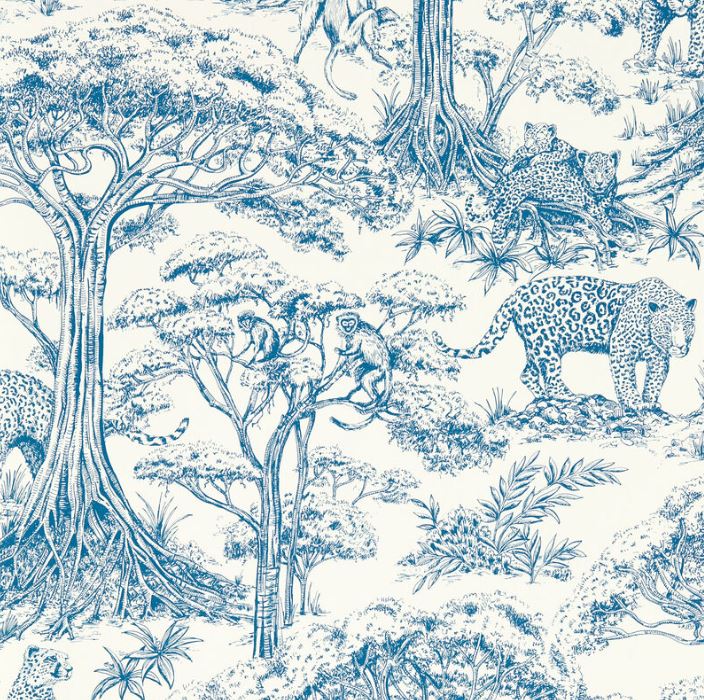 Clarke & Clarke Breegan Jane Kisumu Caribbean Wallpaper