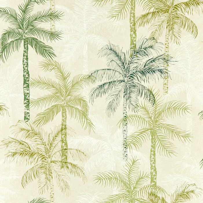 Clarke & Clarke Breegan Jane Palmyra Palm Wallpaper