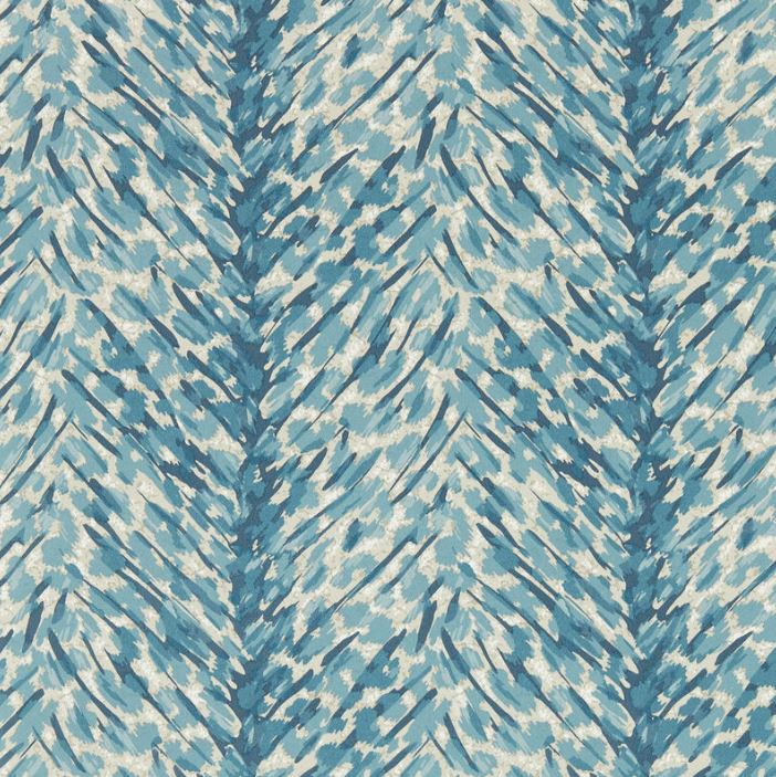 Clarke & Clarke Breegan Jane Pokot Denim Wallpaper