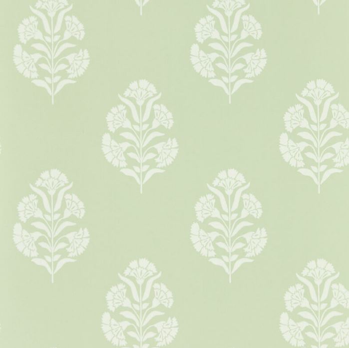 Clarke & Clarke Secret Garden Standen Sage Wallpaper