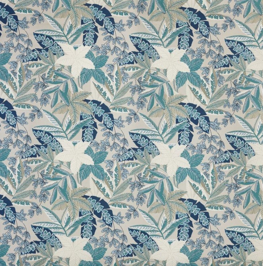 Prestigious Textiles Bloomsbury Henrietta Porcelain Fabric