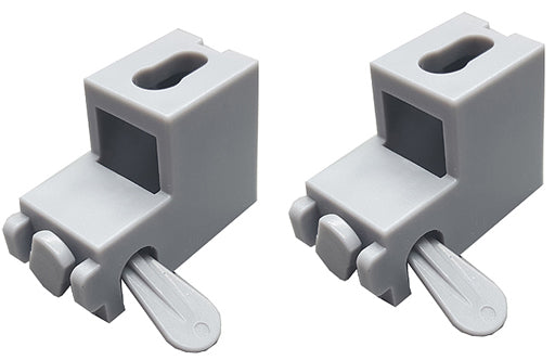 Speedy Silverline Track Grey Keylock Support Brackets