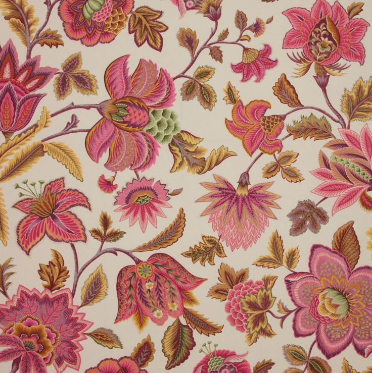 ILIV Orissa Sarita Cerise Fabric