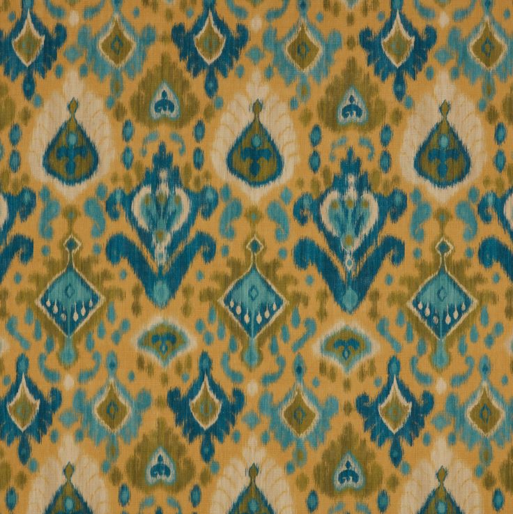 ILIV Orissa Mandu Ochre Fabric