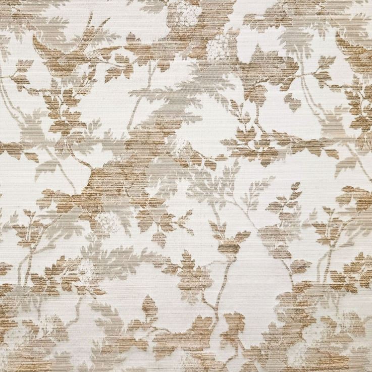Chatham Glyn Paradise Dahlia Sand Fabric