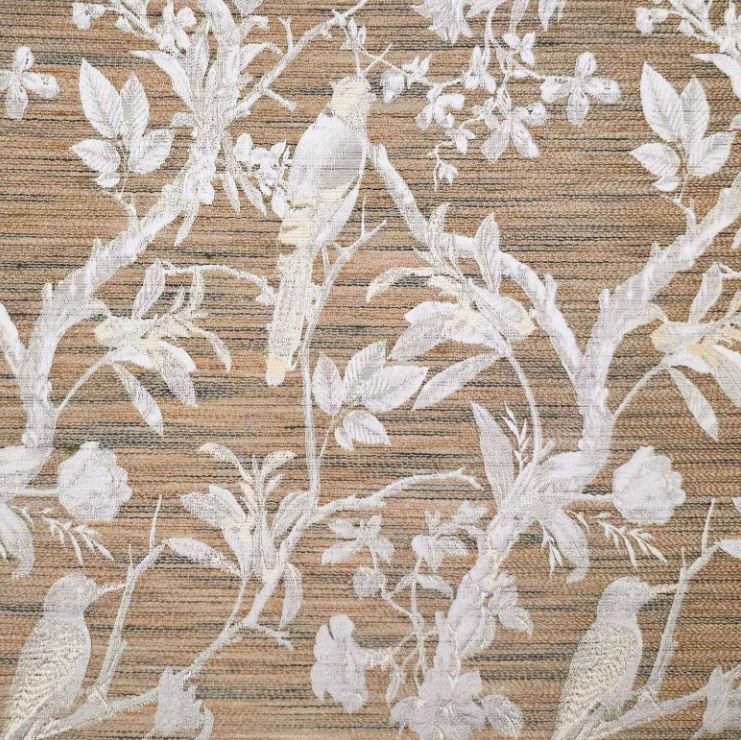 Chatham Glyn Paradise Tiki Fawn Fabric