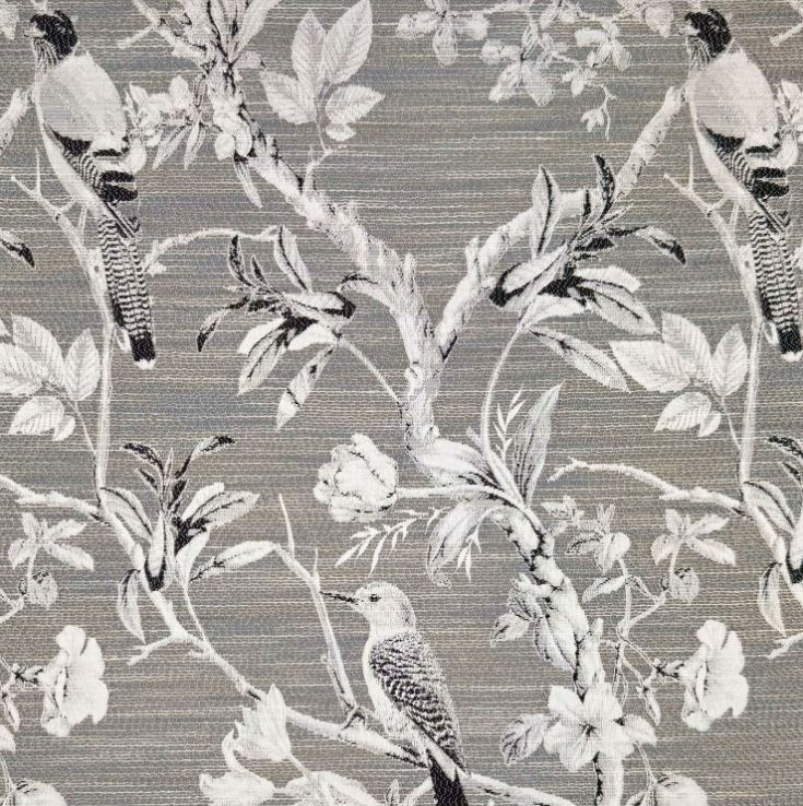 Chatham Glyn Paradise Tiki Onyx Fabric