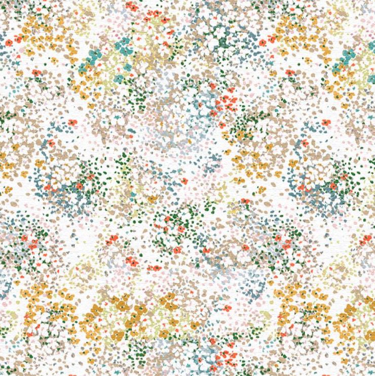 Fibre Naturelle Blossom Almond Fabric