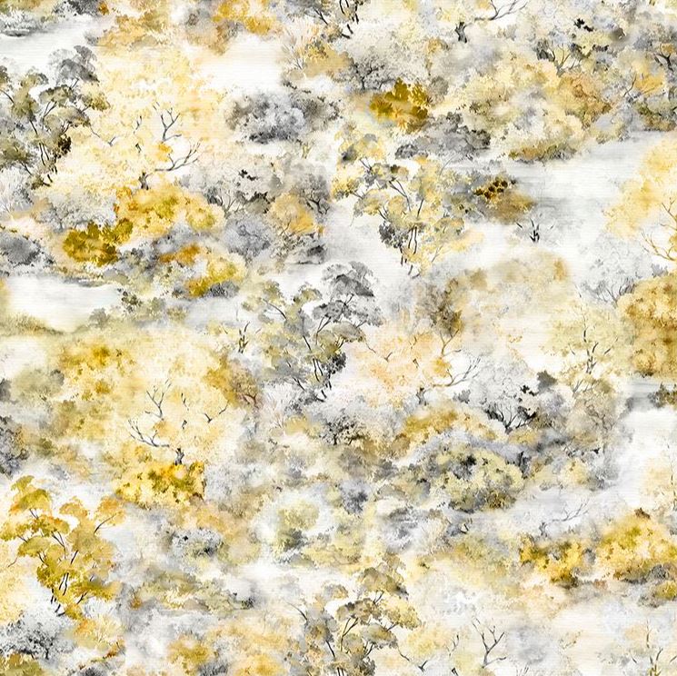 Fibre Naturelle Claude Ochre Fabric