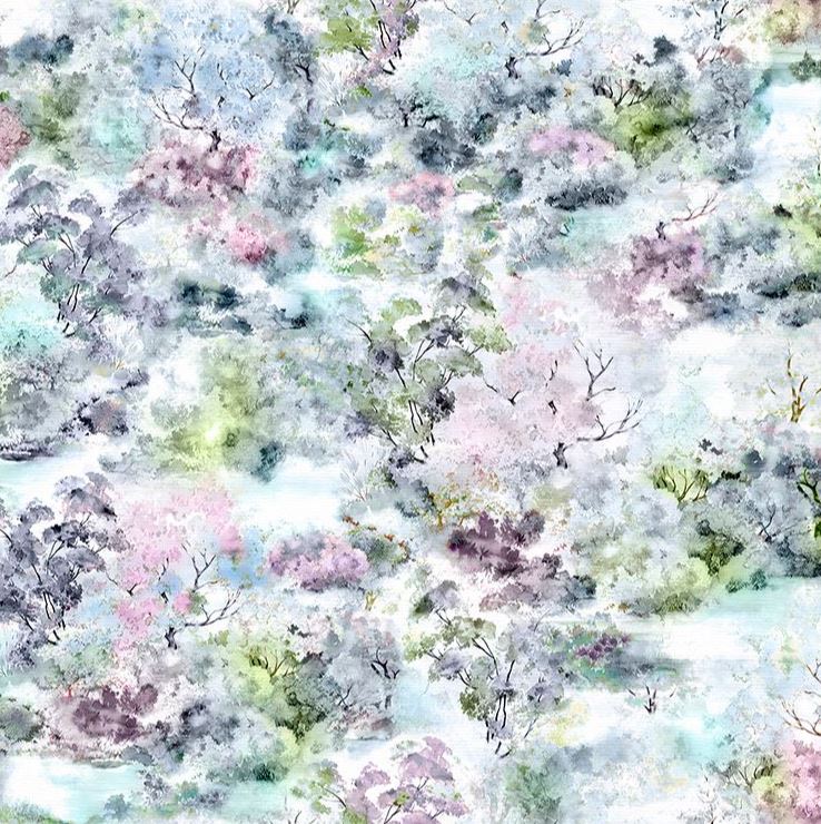 Fibre Naturelle Claude Damson Fabric