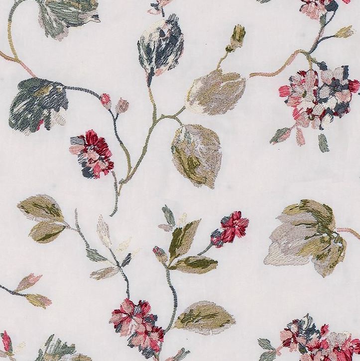 Fibre Naturelle Cranborne China Pink Fabric