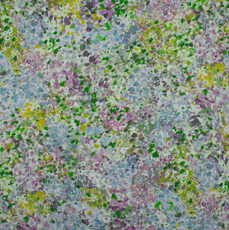 Fibre Naturelle Fusion Sweet Pea Fabric