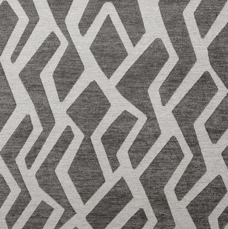 Fibre Naturelle Maasai African Grey Fabric