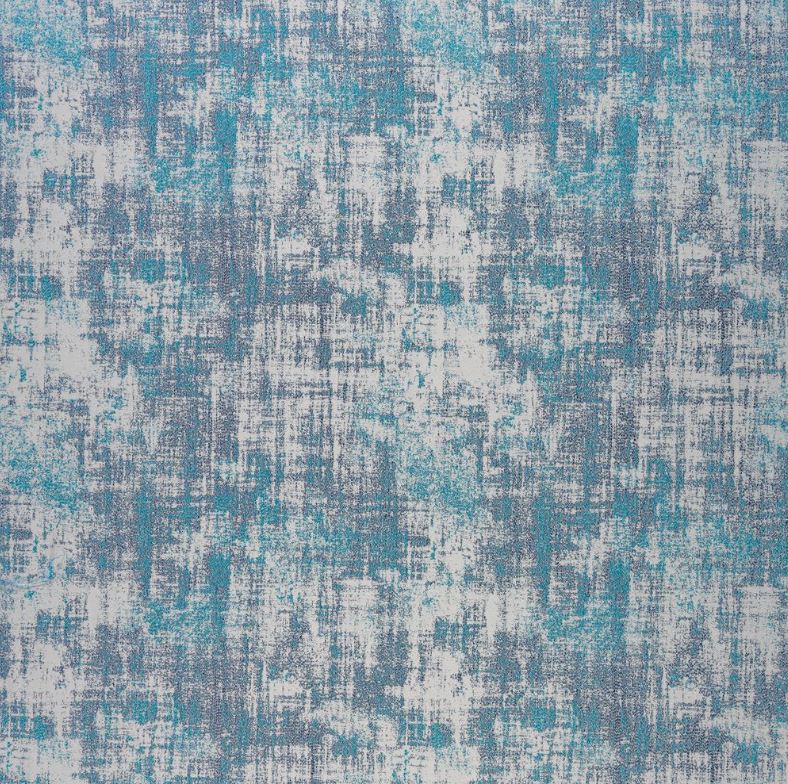 Fibre Naturelle Miami Blue Atoll Fabric
