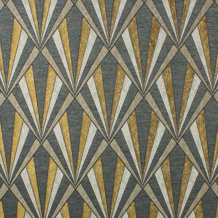 Fibre Naturelle Vogue Polished Brass Fabric