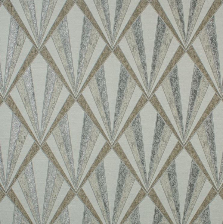 Fibre Naturelle Vogue Satin Chrome Fabric