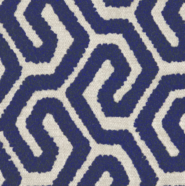 Wemyss Lumina Arriba Midnight Fabric