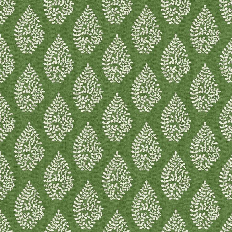 Chatham Glyn Indienne Bagru Sage Fabric