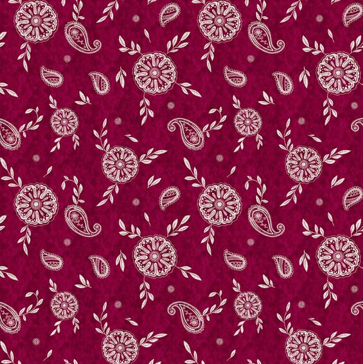 Chatham Glyn Indienne Chennai Ruby Fabric