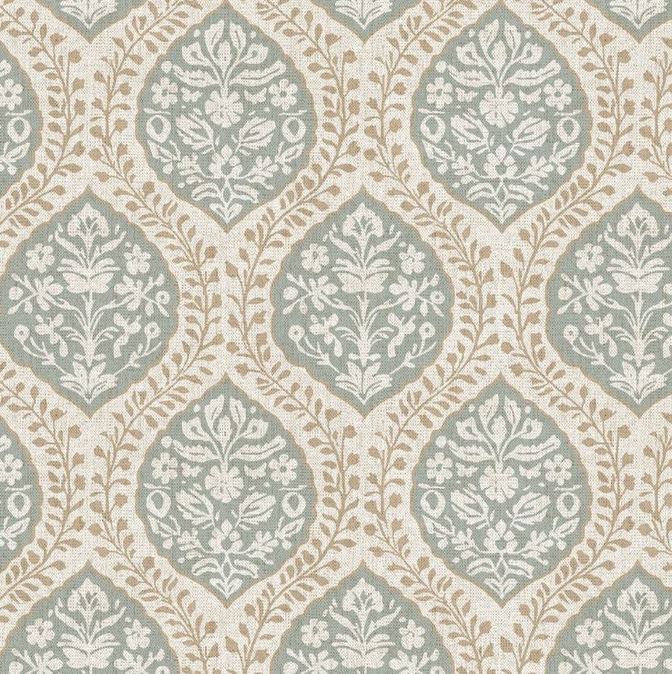Chatham Glyn Indienne Dehli Duckegg Fabric