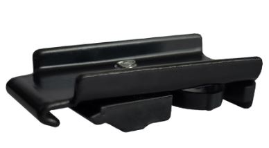 Speedy Fineline Single Support Brackets Top Fix, Black