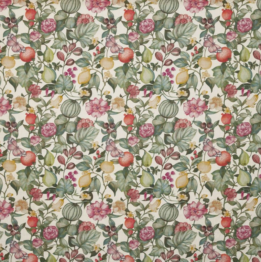 Prestigious Textiles Fleur Clemence Meringue Fabric